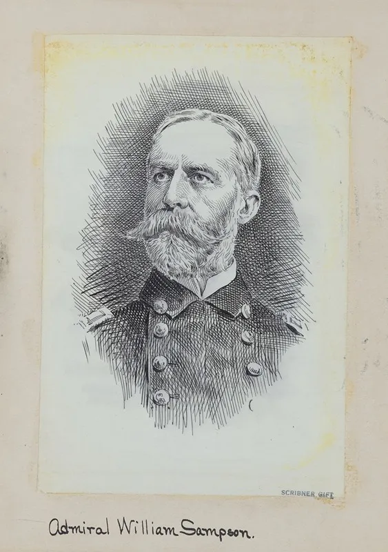 William Thomas Sampson by Jacques Reich - Canvas Print