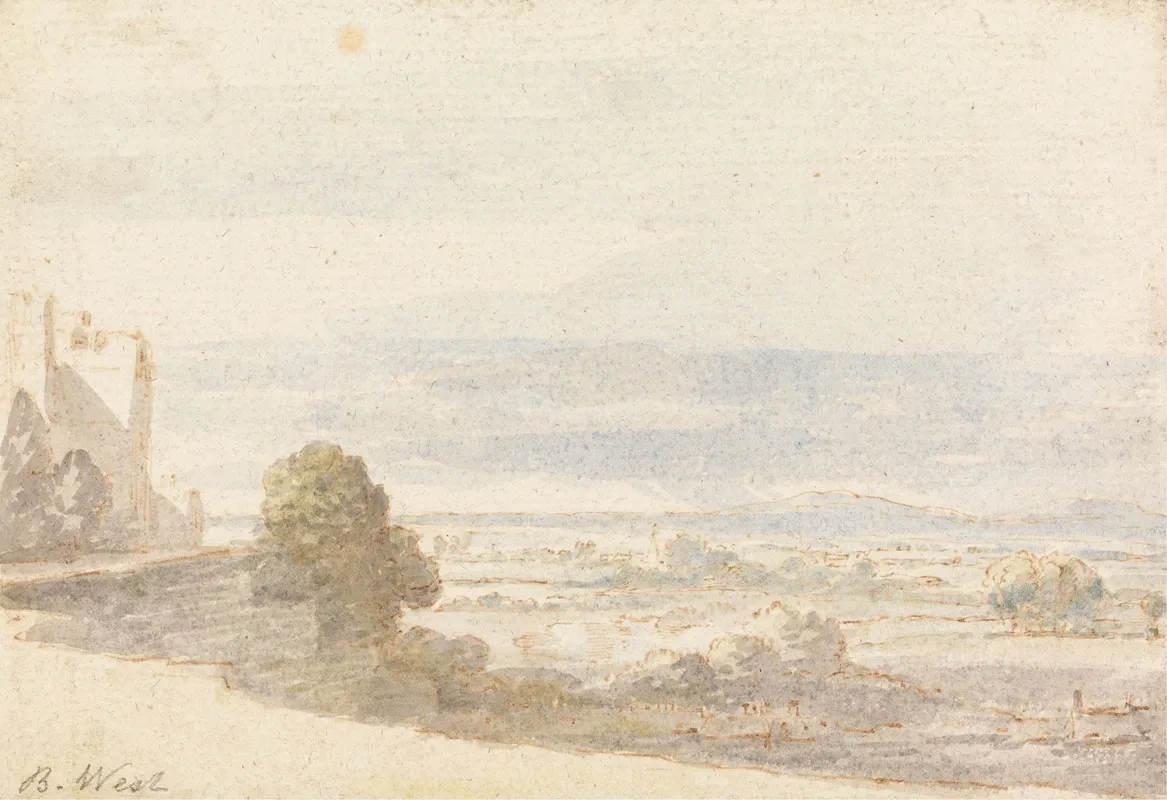 Windsor Great Park From The Castle Terrace