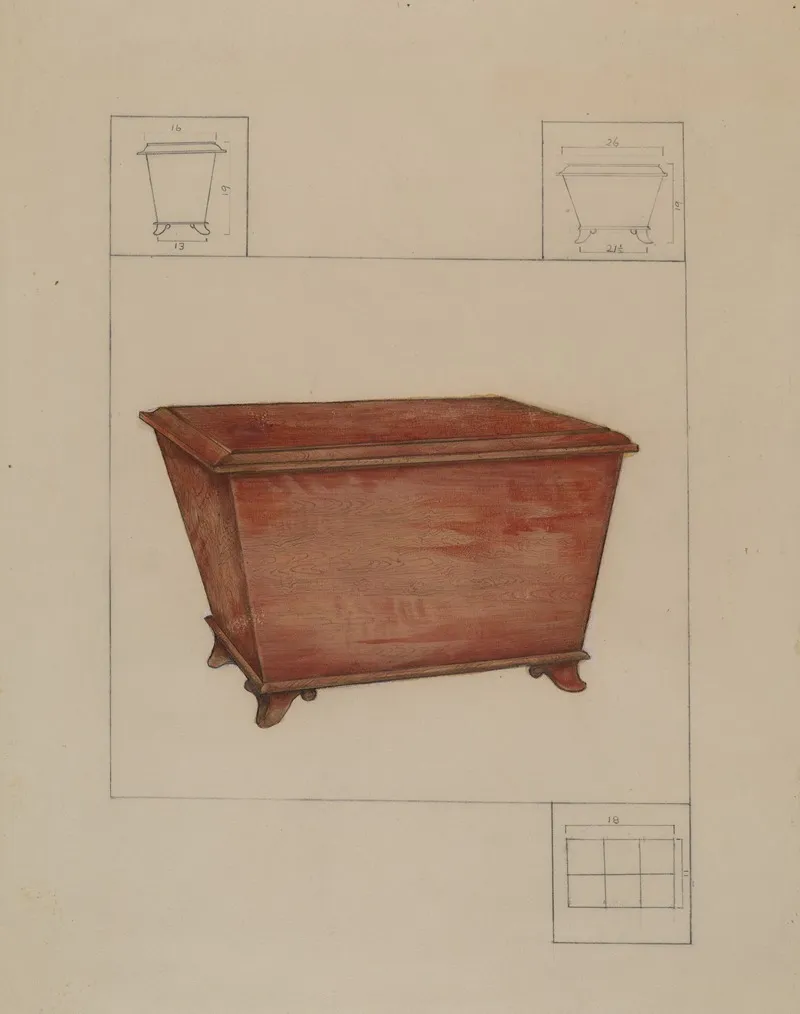 Wine Cooler by Henry Meyers - Canvas Print