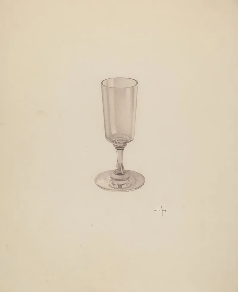 Wine Glass 10 by May Hays - Canvas Print