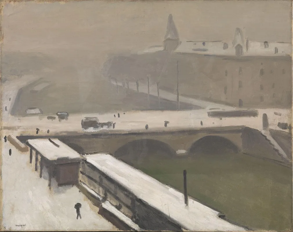 Winter By The Seine