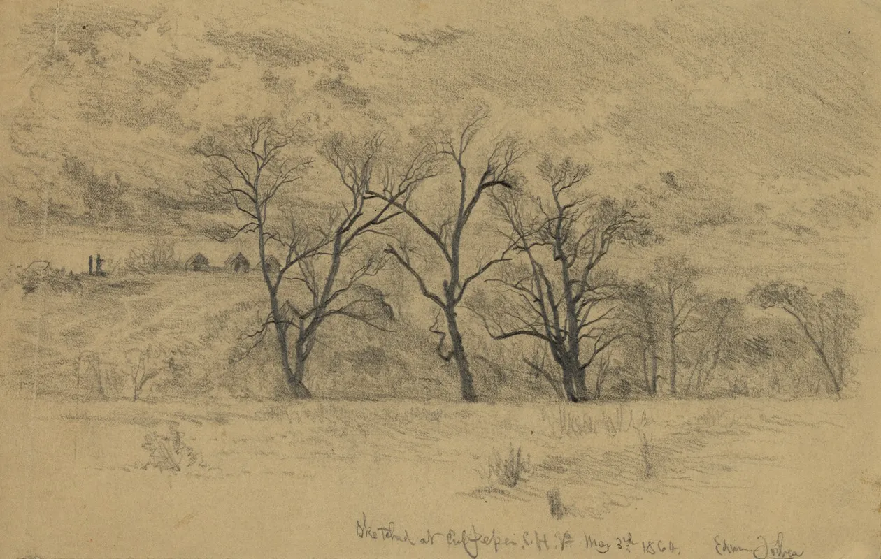 Winter Camp Near Culpepper Court House Va