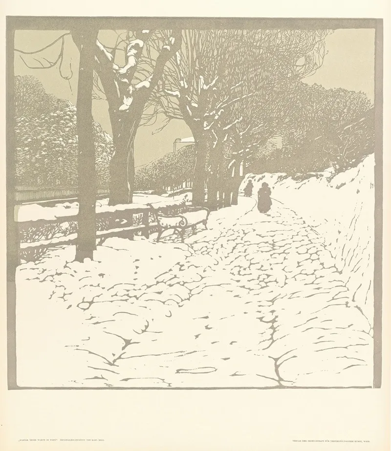 Winter Hohe Warte In Wien