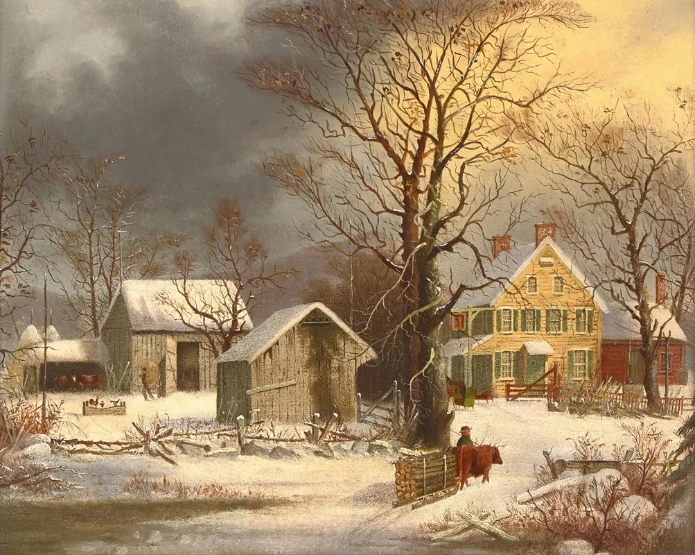 Winter In The Country A Cold Morning