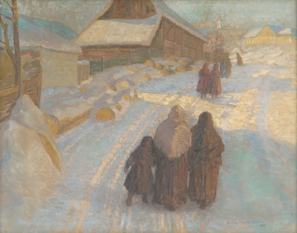 Winter In The Village