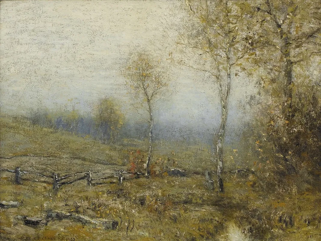 Winter Landscape 40 by Bruce Crane - Canvas Print