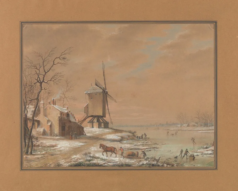 Winterlandschap 16