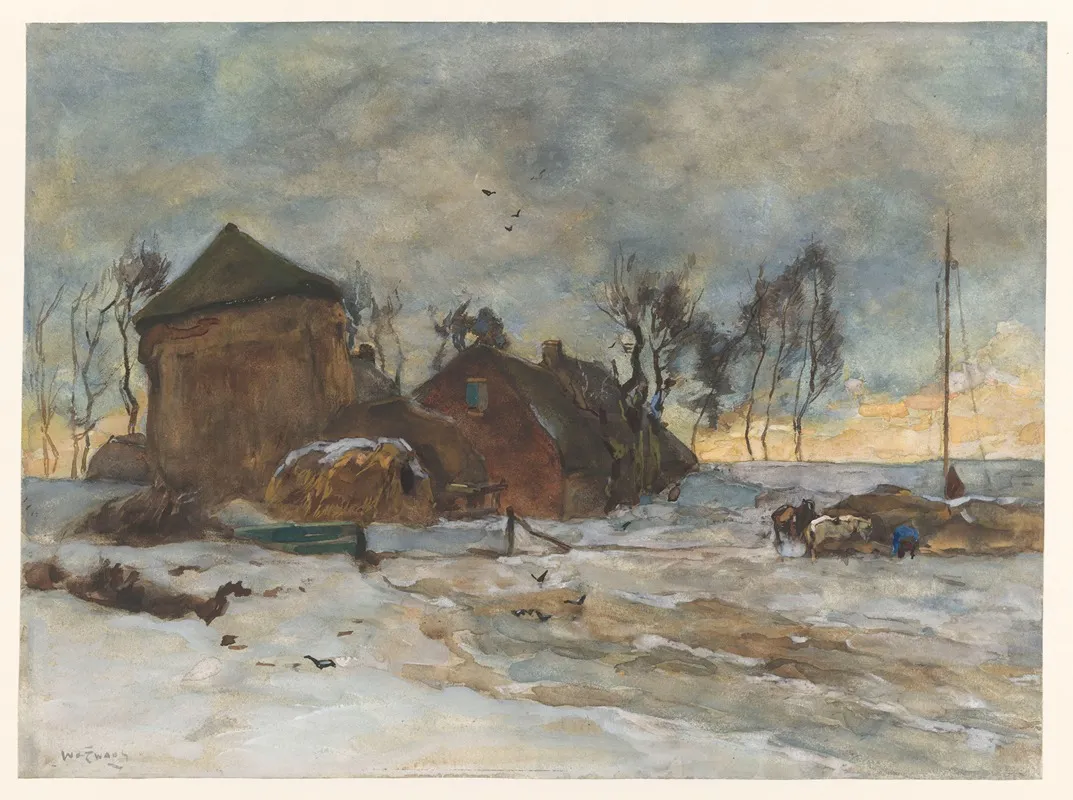 Winterlandschap 17