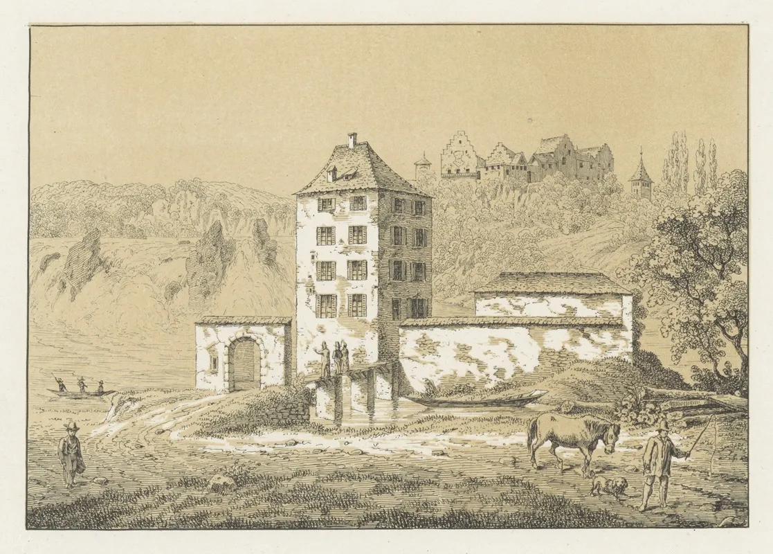 Woerth by Johann Friedrich Wagner - Canvas Print