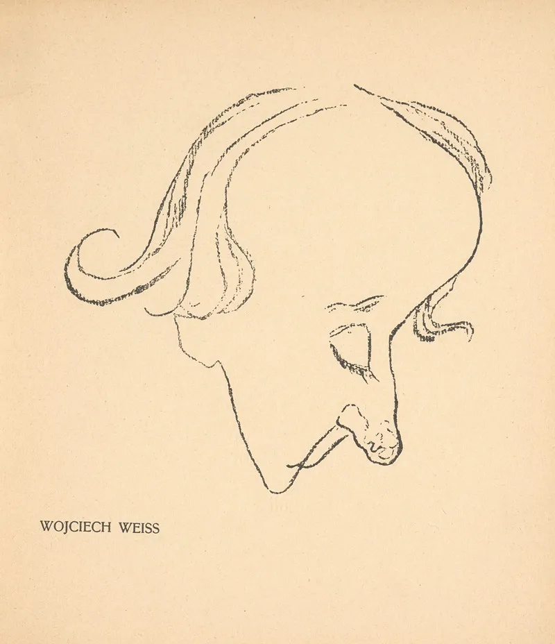 Wojciech Weiss by Kazimierz Sichulski - Canvas Print
