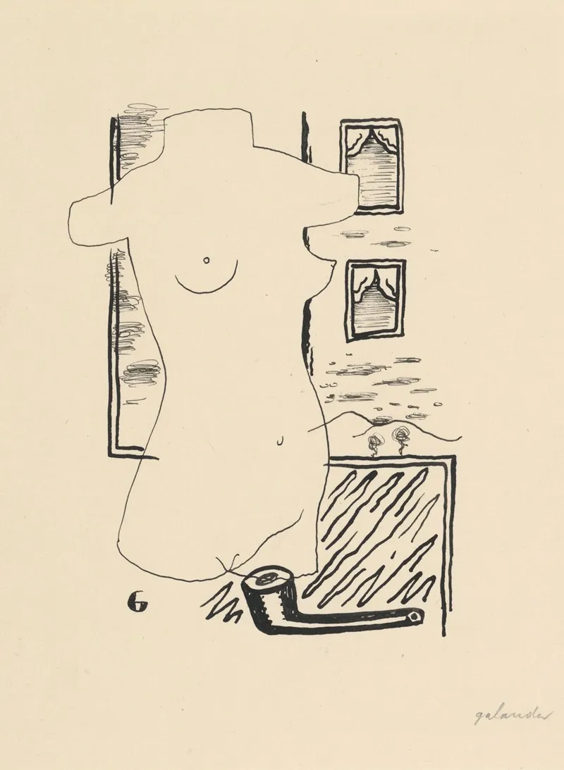Woman And A Pipe
