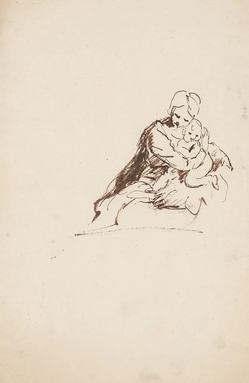 Woman And Infant 4