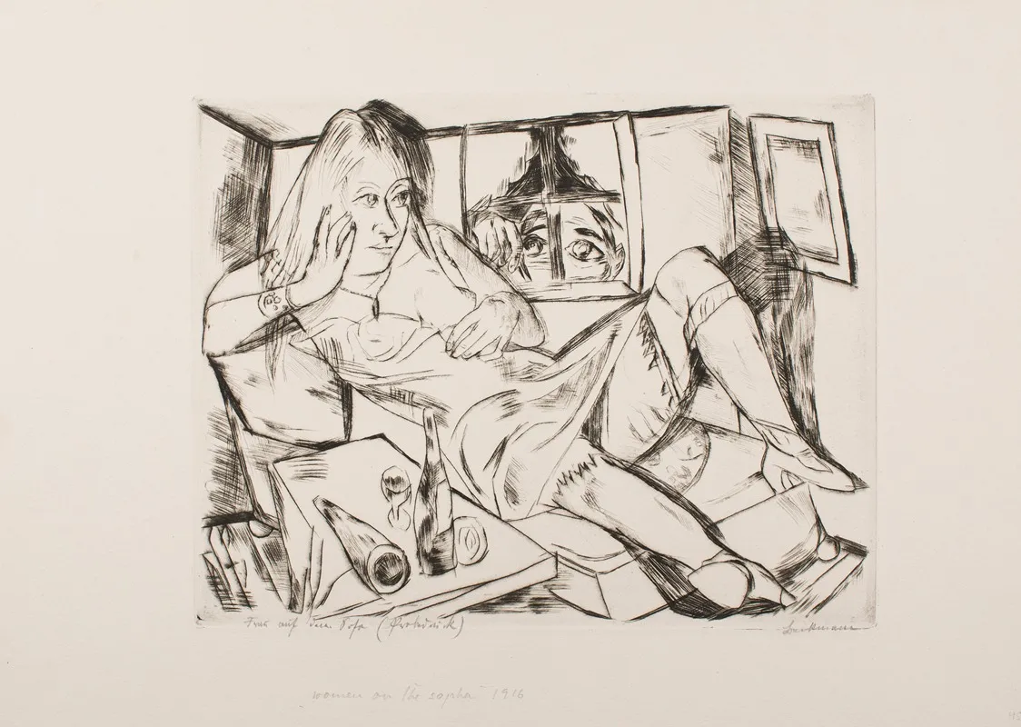 Woman At Night