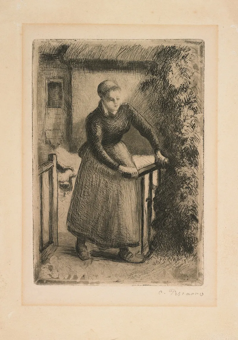 Woman At The Gate