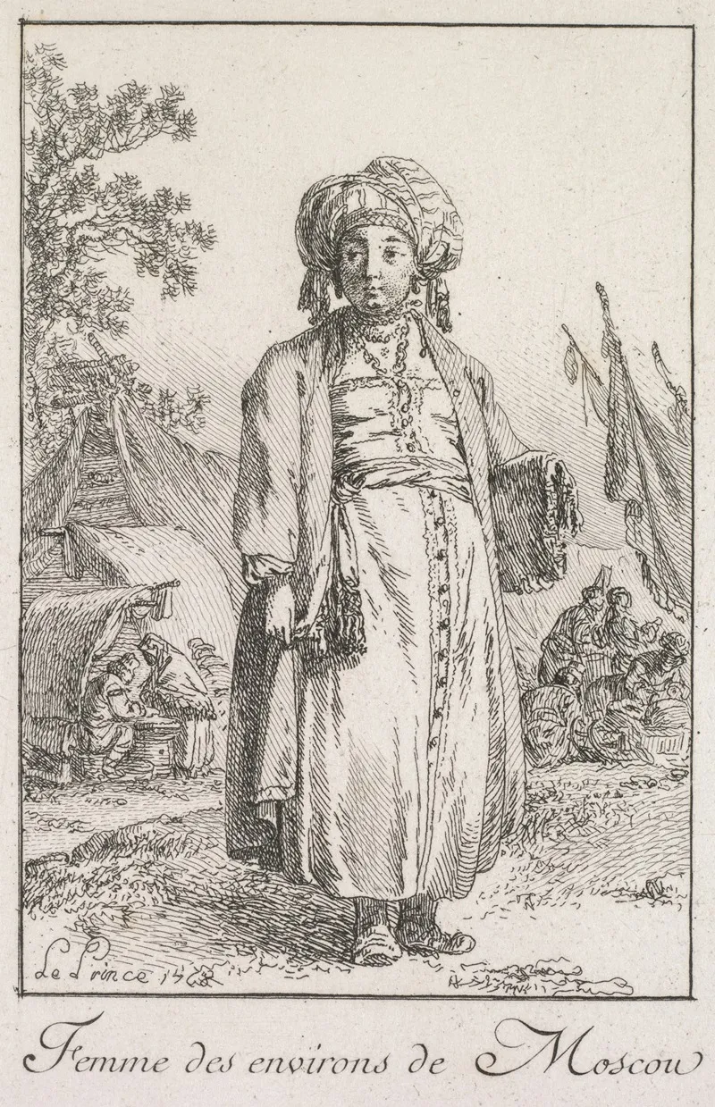 Woman From The Suburbs Of Moscow