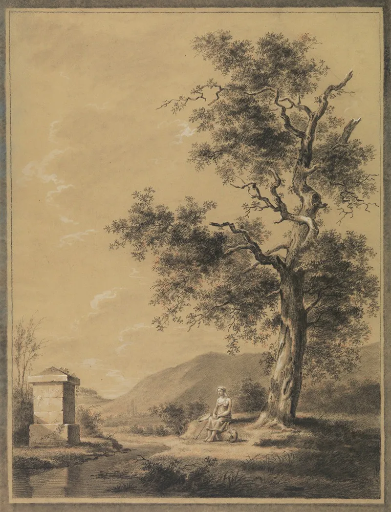 Woman In A Landscape 2