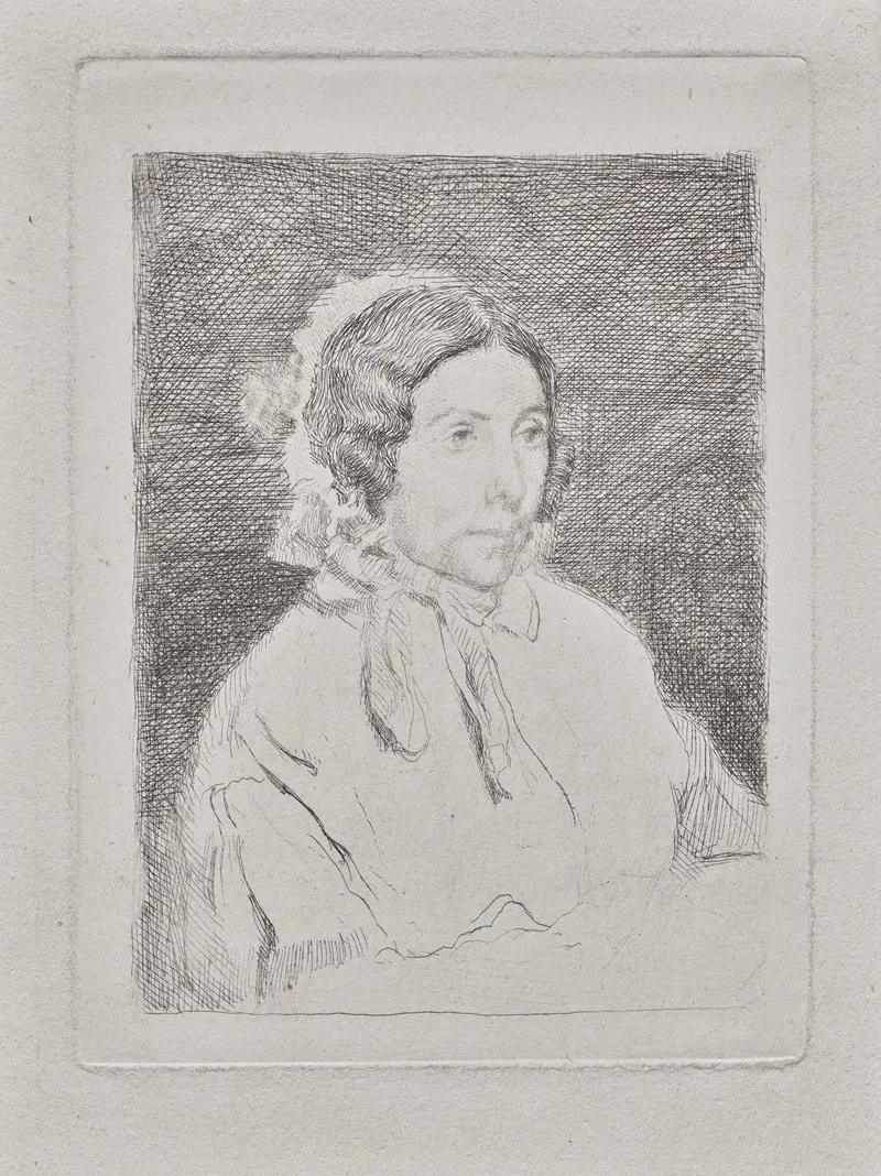 Woman In A Ruffled Cap