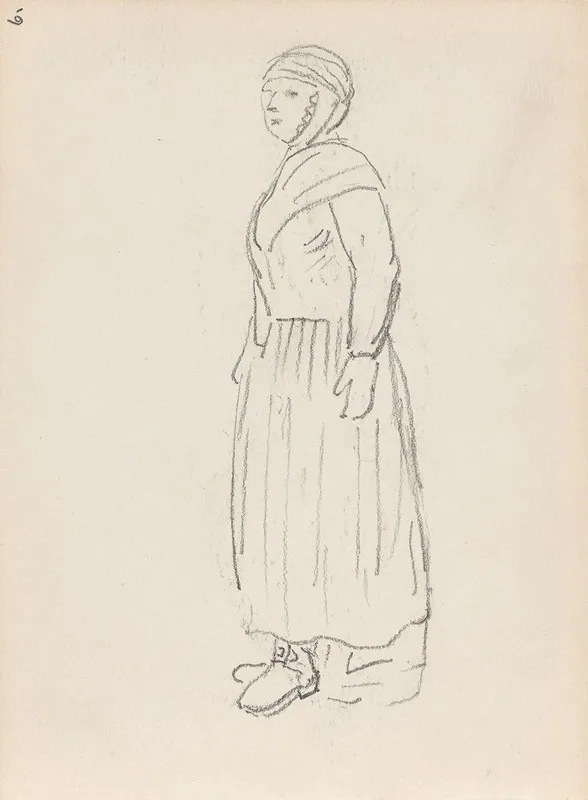 Woman In Folk Costume