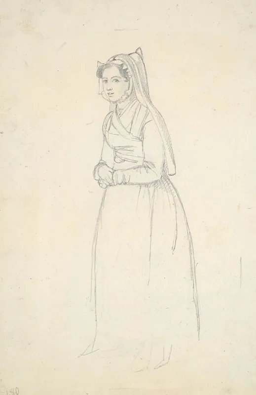 Woman In Peasant Costume