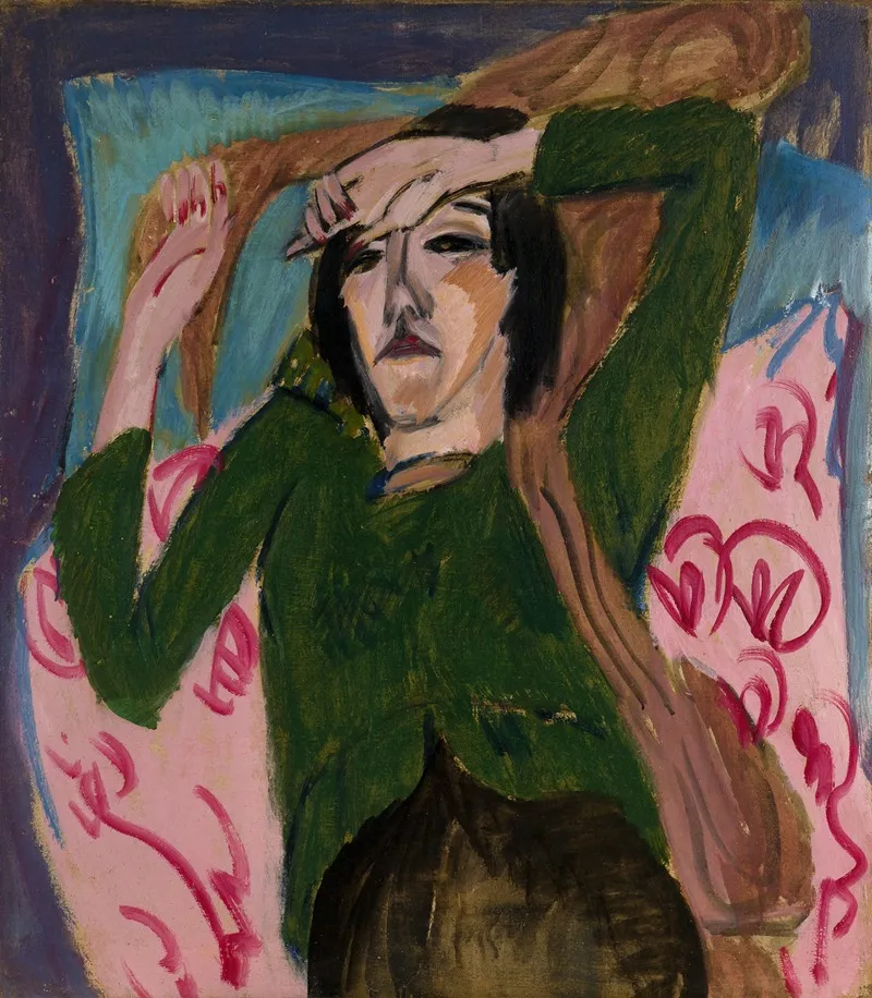 Woman In The Green Blouse