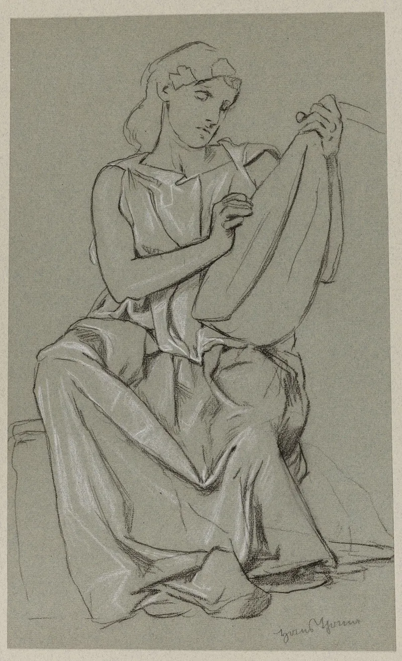 Woman Playing The Lute 2