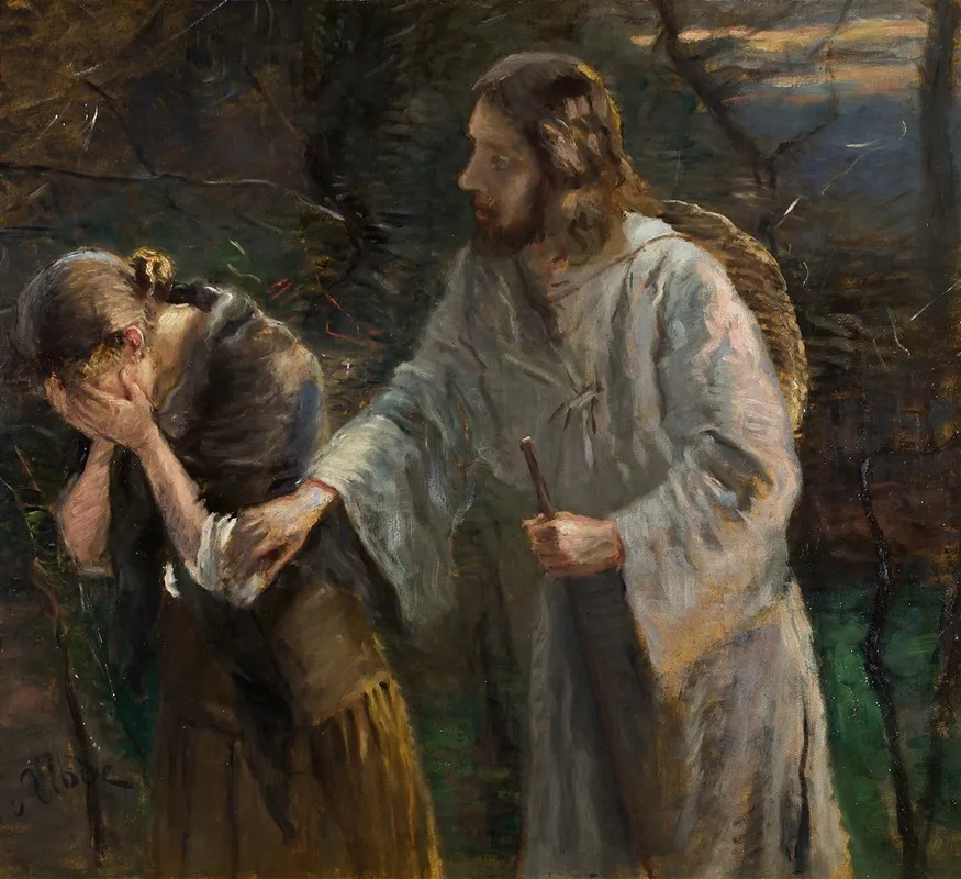 Woman Why Are You Crying