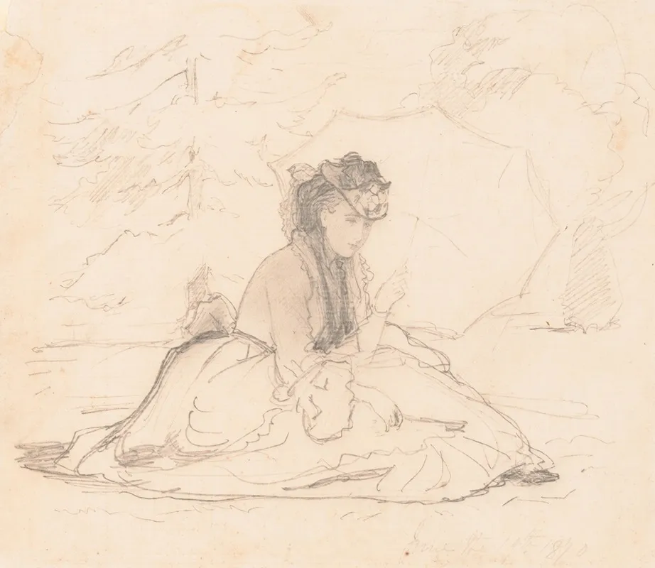 Woman With A Parasol 4