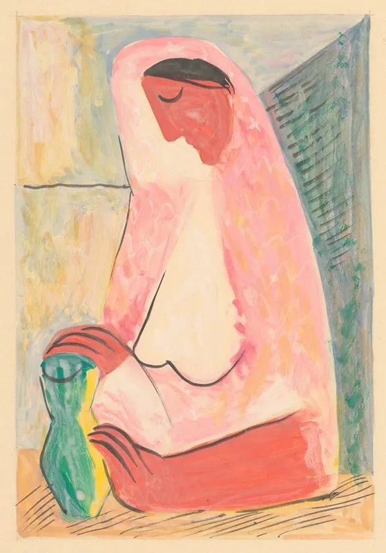 Woman With A Vase