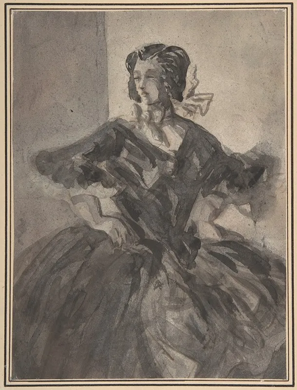 Woman With Arms Akimbo