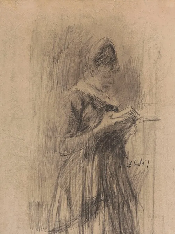 Woman With Book