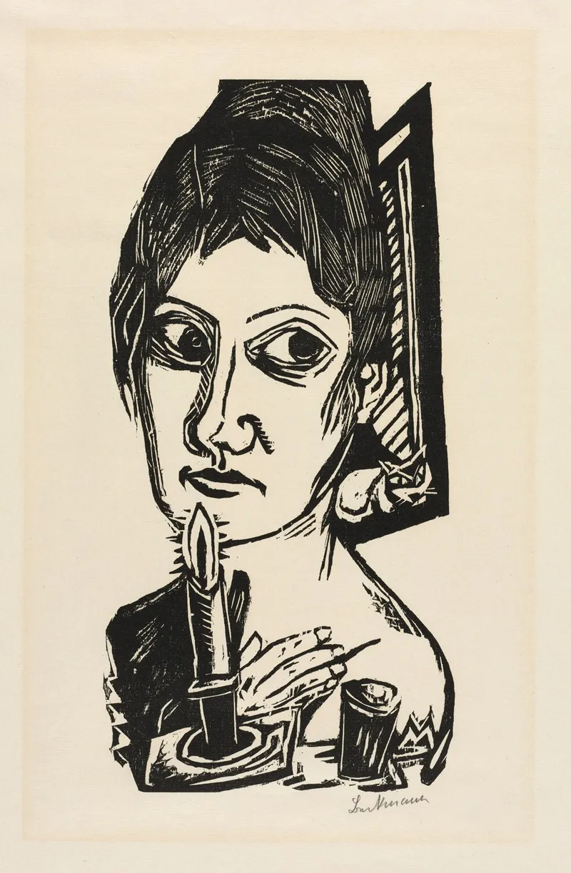 Woman With Candle