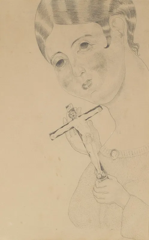 Woman With Krucifix