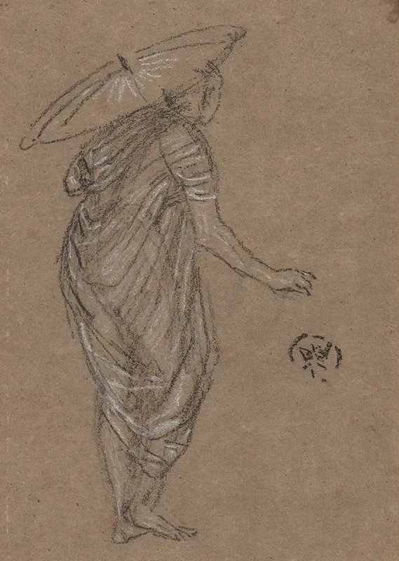 Woman With Parasol 3
