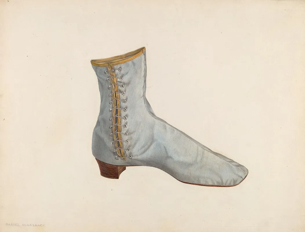Womans Shoe 10 by Daniel Marshack - Canvas Print