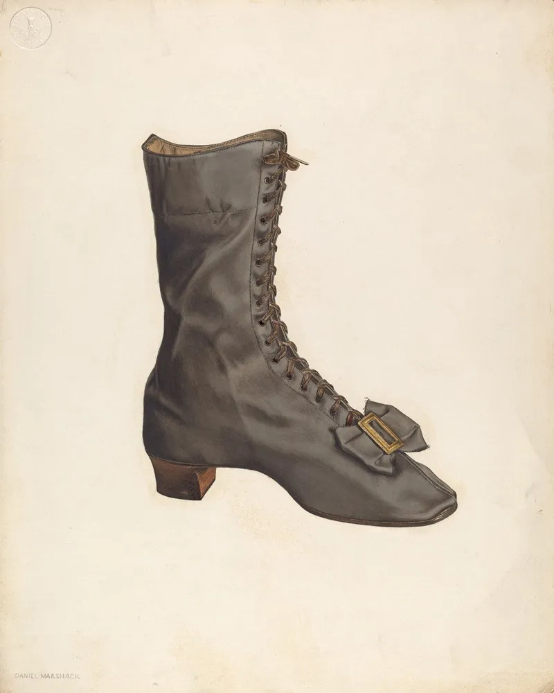 Womans Shoe 12 by Daniel Marshack - Canvas Print