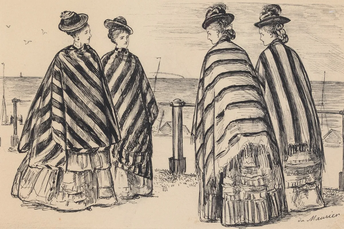 Women And Their Garments Artistically Described