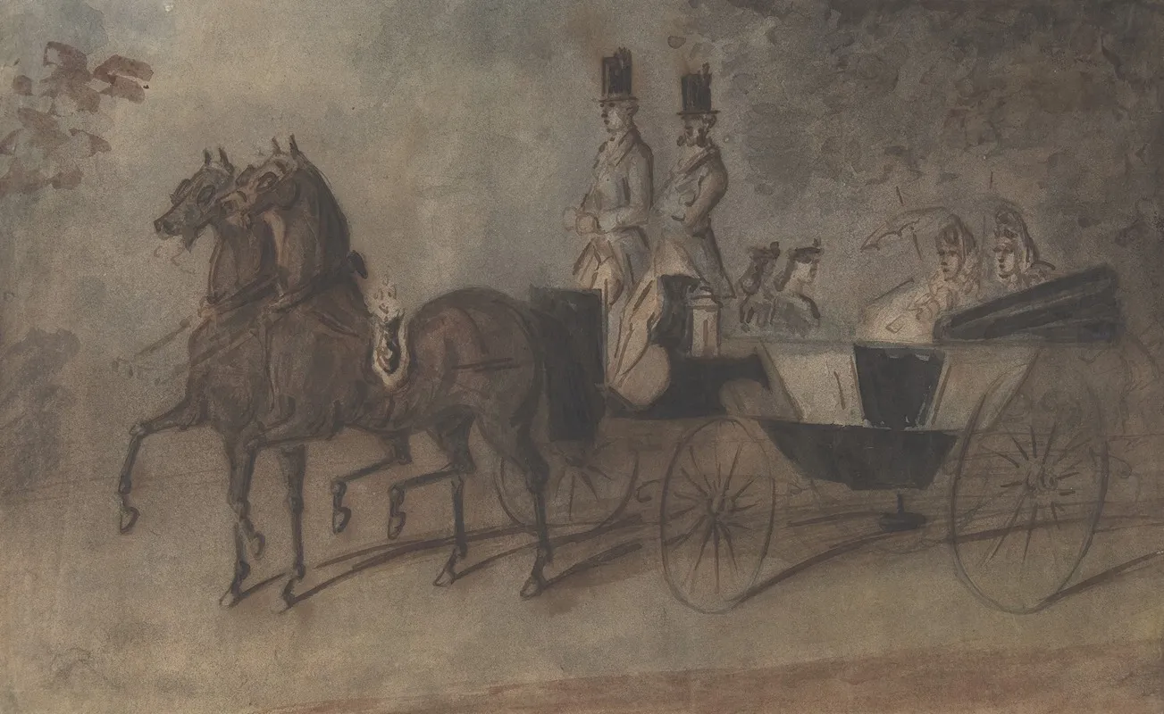 Women In A Carriage