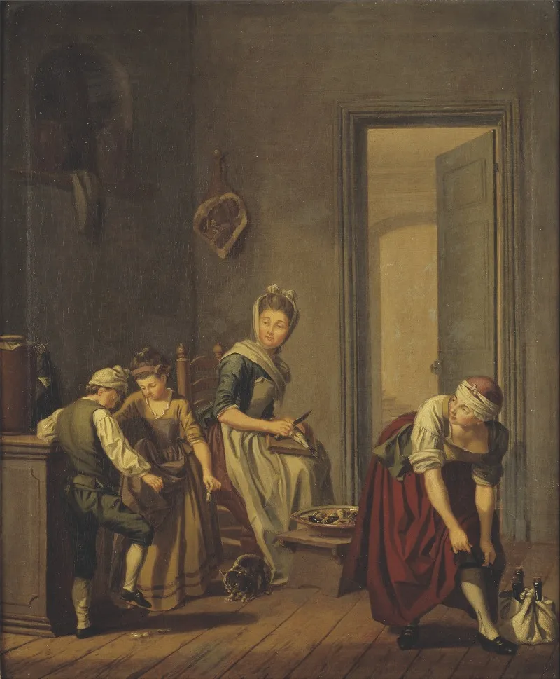 Women In A Kitchen
