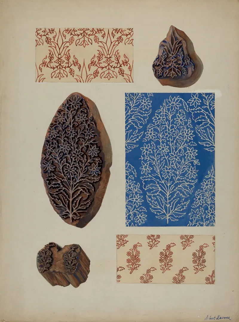Wood Blocks by Albert Levone - Canvas Print