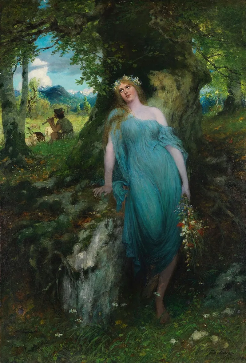 Wood Nymph And Shepherd