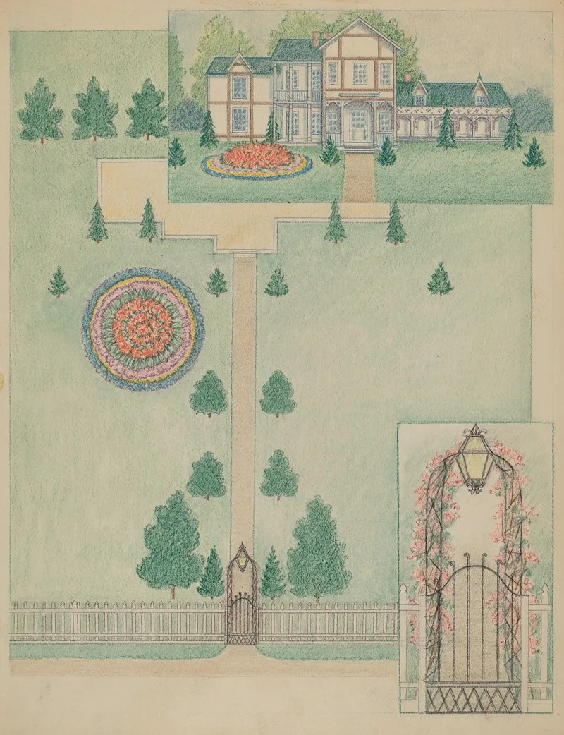 Wood Residence by Tabea Hosier - Canvas Print