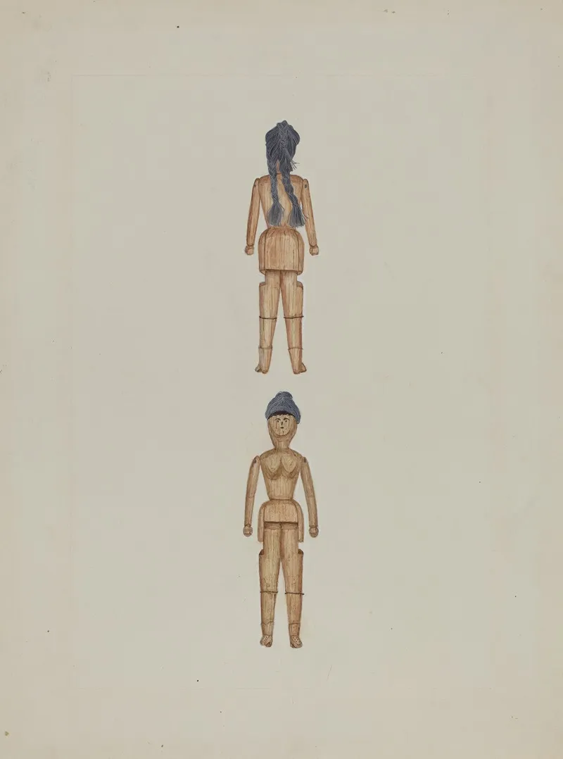 Wooden Doll 4