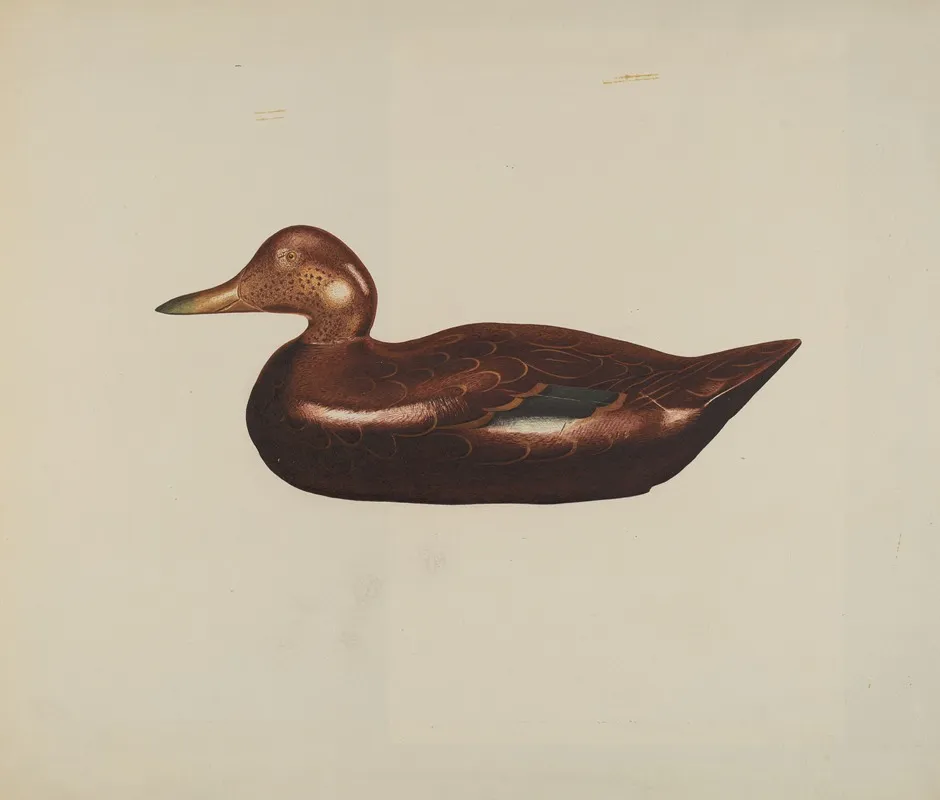 Wooden Duck