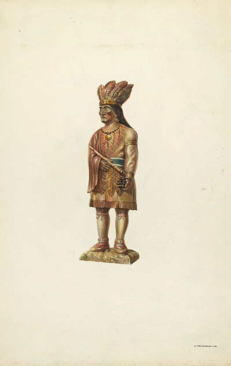 Wooden Indian 3