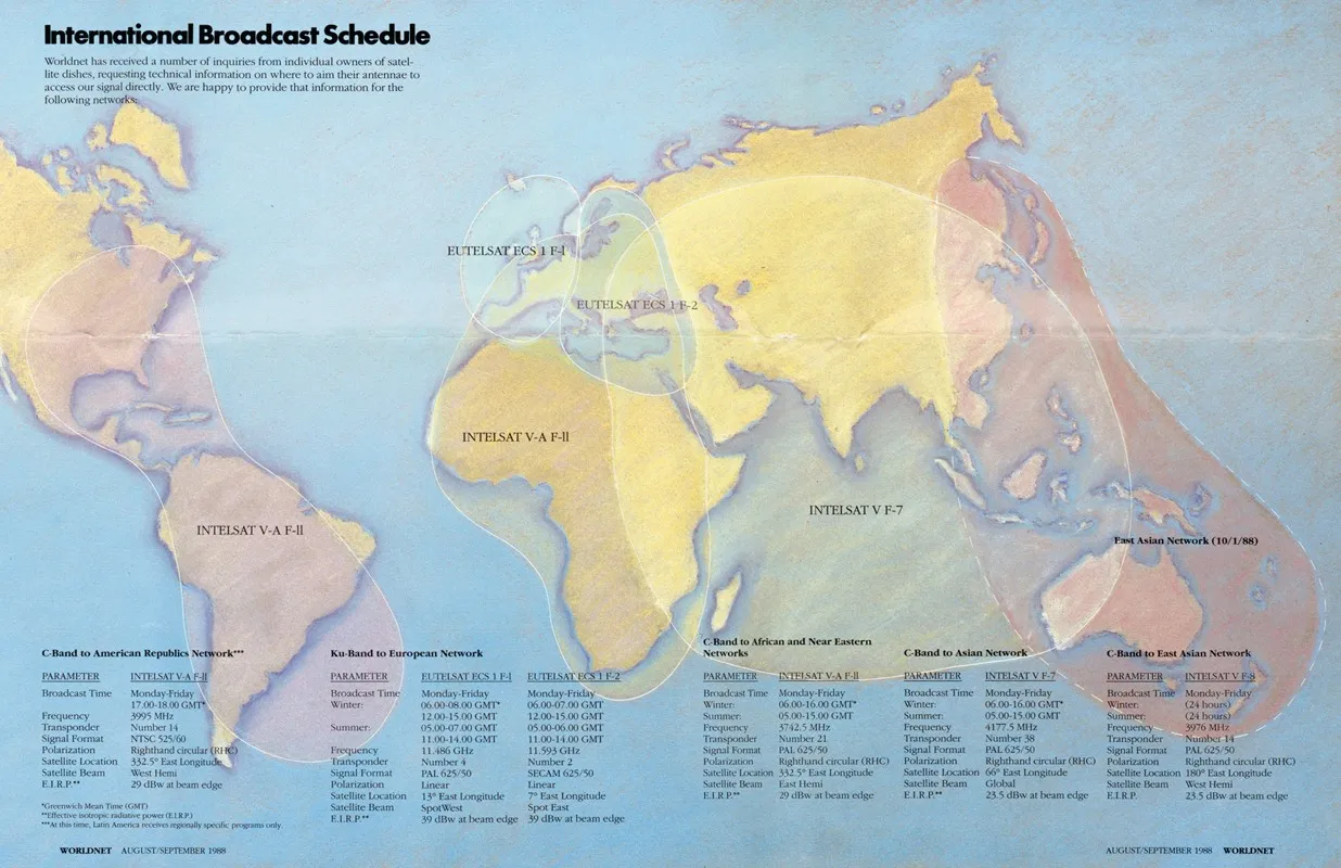 Worldnet International Broadcast Schedule