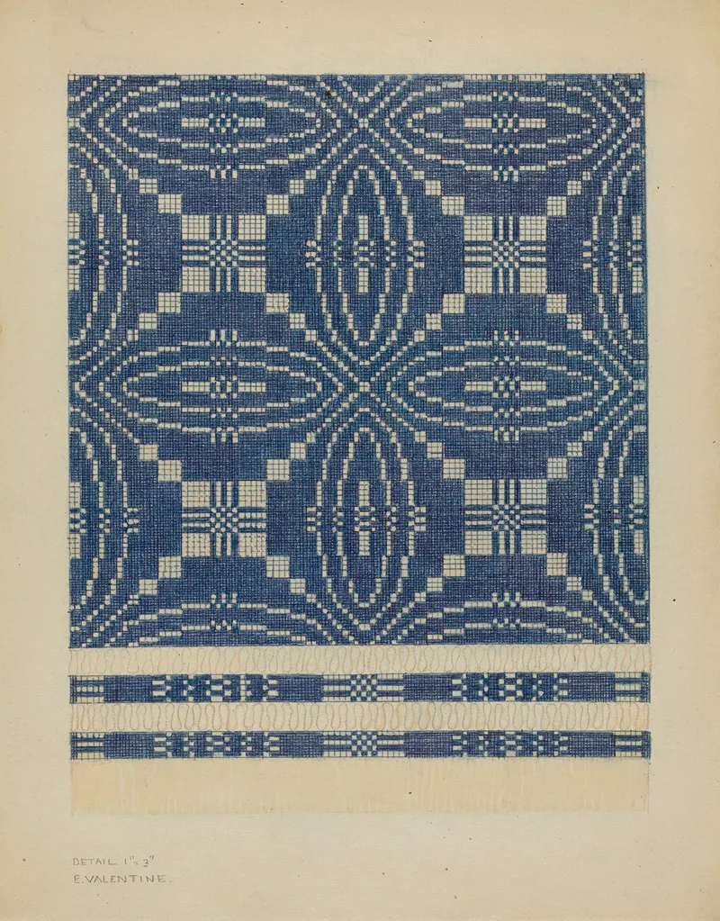 Woven Coverlet 11