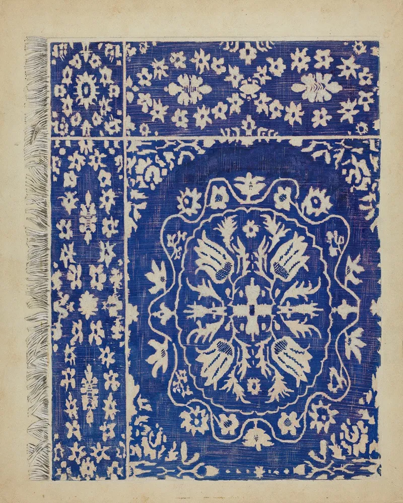 Woven Coverlet 12