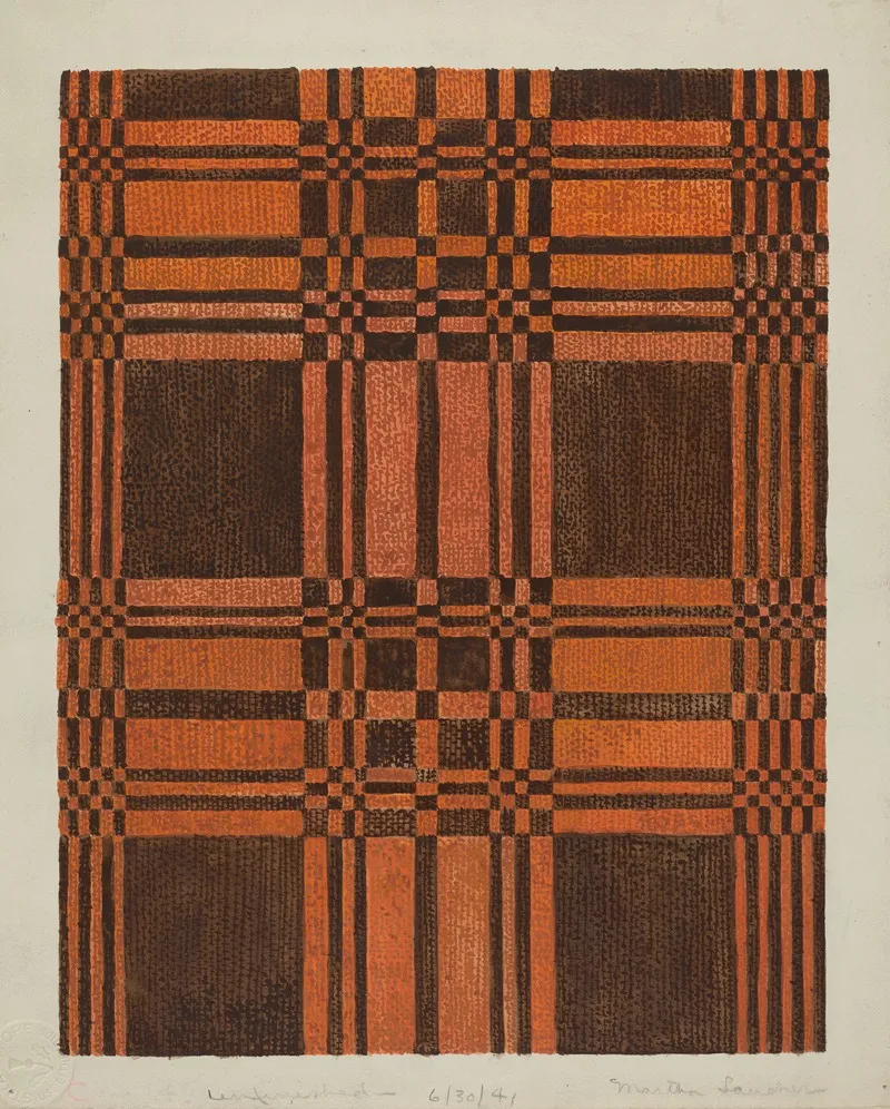 Woven Coverlet 23