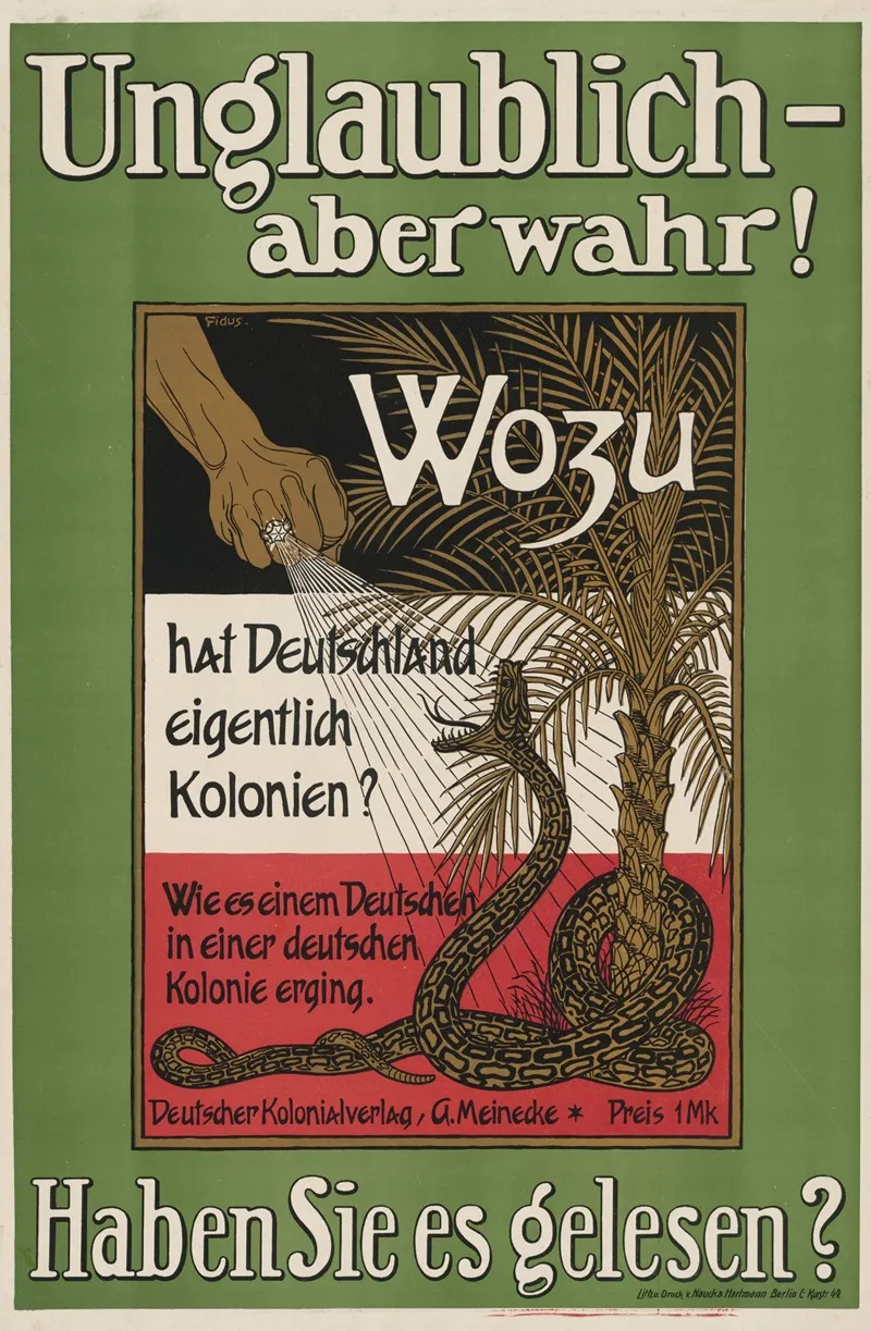 Wozu Hat Deutschland Eigentlich Kolonien