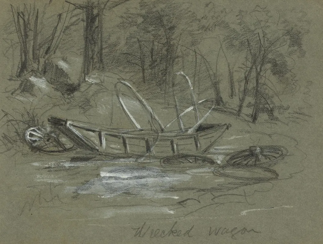 Wrecked Wagon